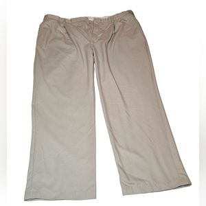 Haggar 44x32 men's khaki dress pants